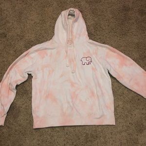 Pink and white ivory Ella sweatshirt